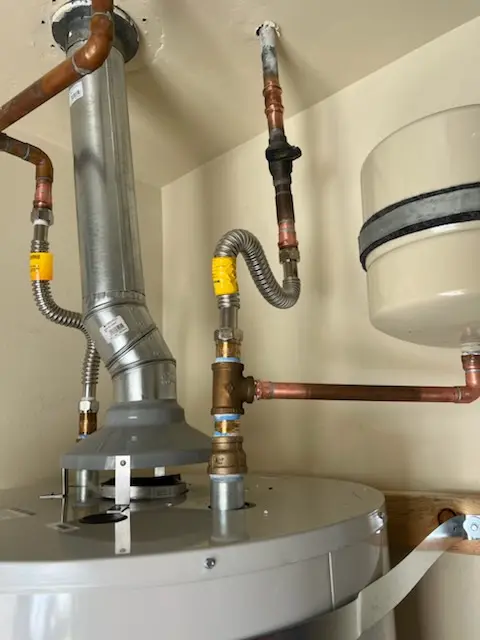 Water heater installation and plumbing repair in Quality Hill